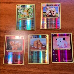 Pokemon Blue and White Card Set